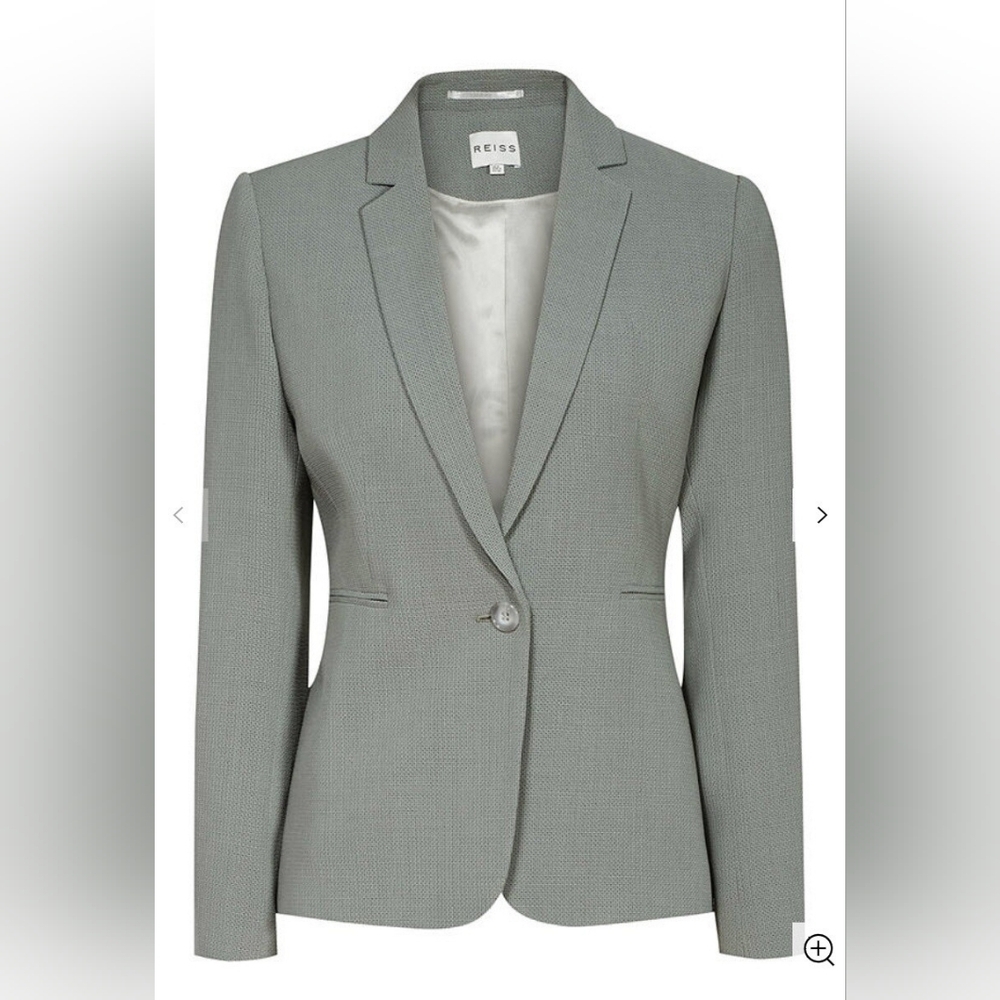 Reiss Camilla Textured Blazer - Picture 3 of 8